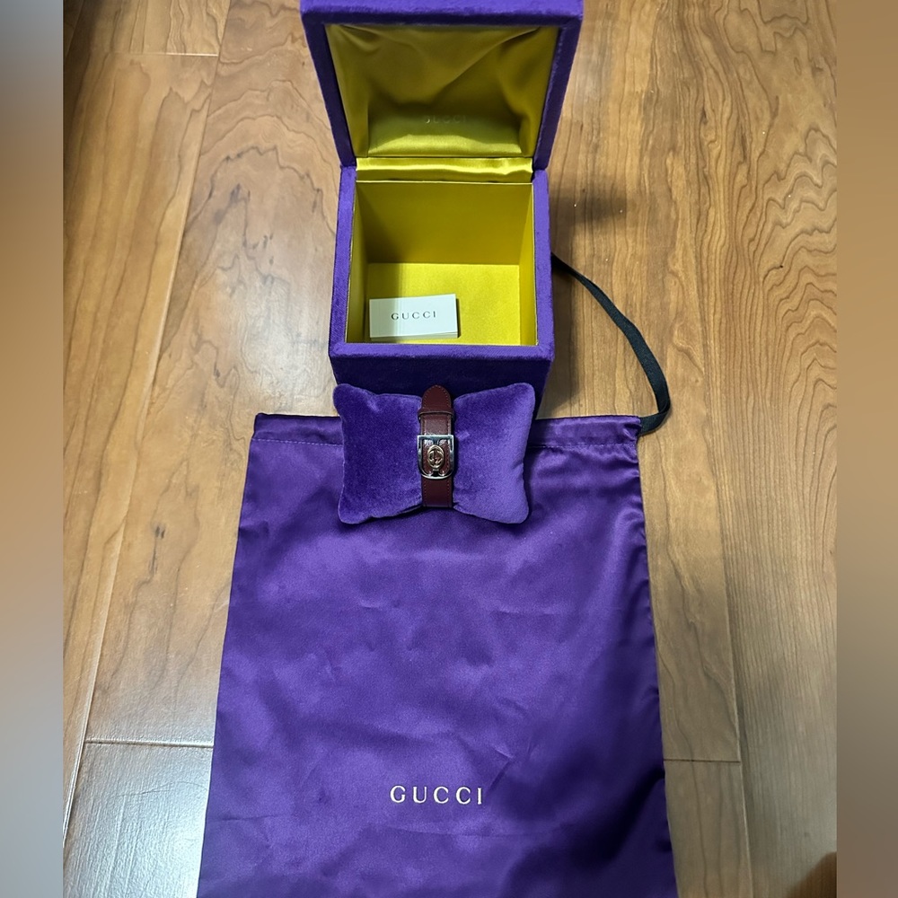 Gucci leather bracelet - Picture 2 of 6